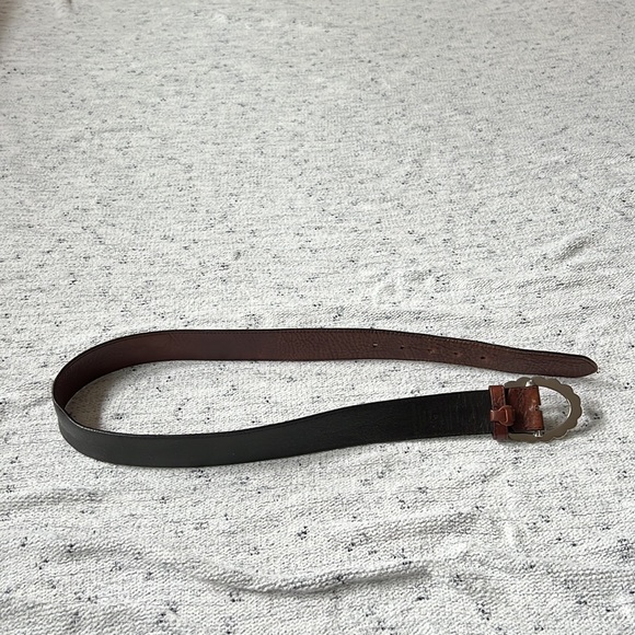 American Eagle Outfitters Genuine Leather Belt with Crystals - Picture 3 of 4